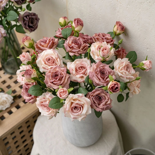 Twin Bloom Romance Roses - Awishkart.com