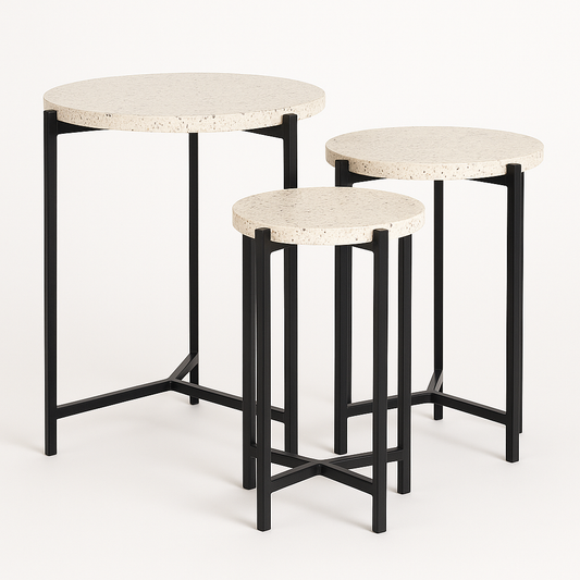 Side Table — Black Matt - Awishkart.com