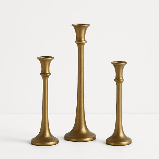 Bia Candle Stands (Set of 3) - Awishkart.com