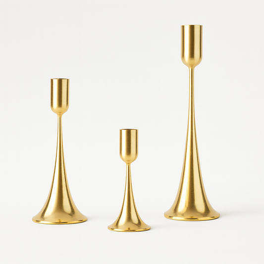 Mini Column Candle Holders (Set of 3) - Awishkart.com
