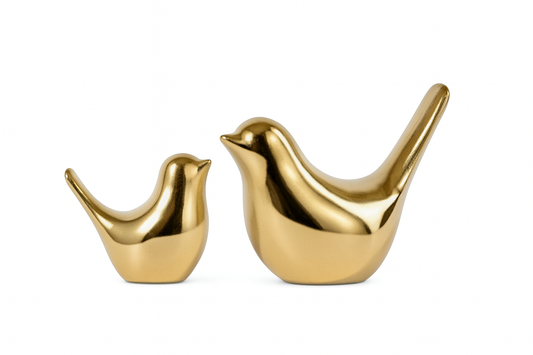 Perch Ceramic Birds (Set of 2) - Awishkart.com