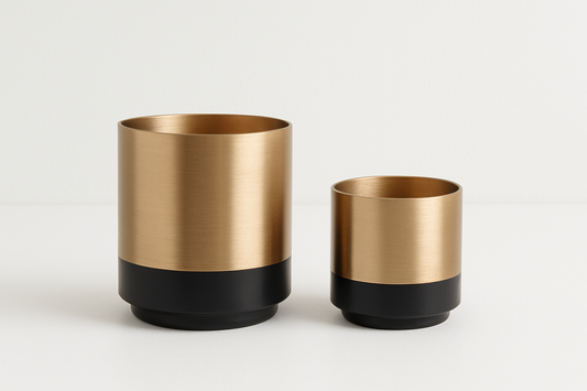 Orbis Brass Planter - Awishkart.com