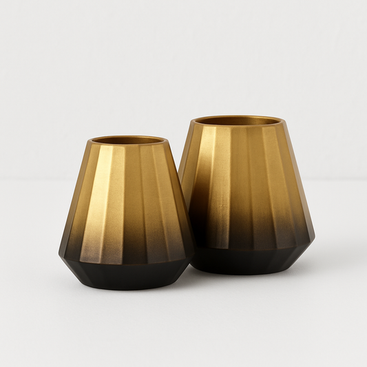 Foundry Cast Vases (Set of 2) - Awishkart.com