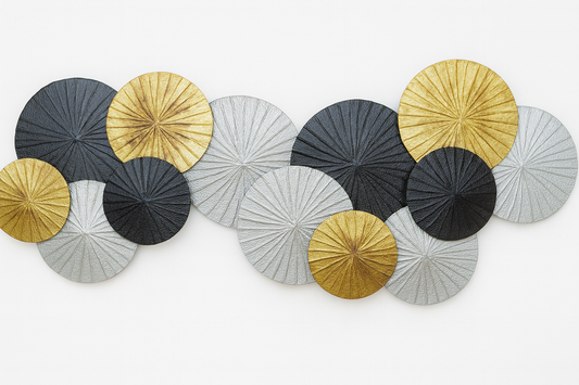 Noir-Gilt Orbit Wall Art - Awishkart.com