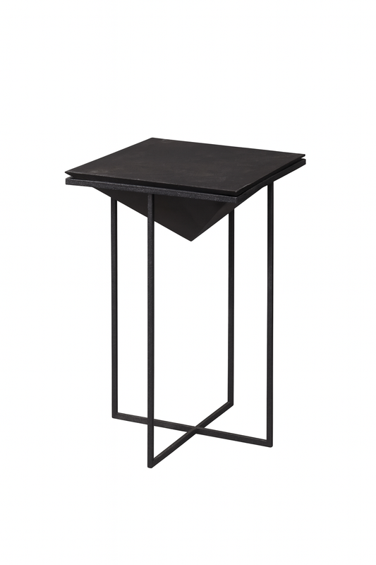 Side Square Table — Black Matt - Awishkart.com