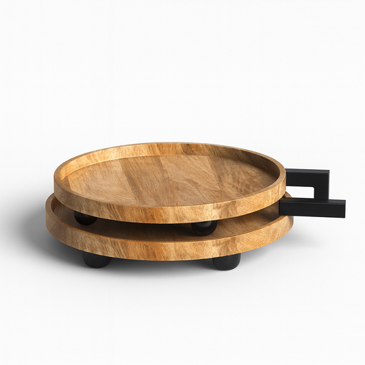 Wooden Pan Server - Awishkart.com