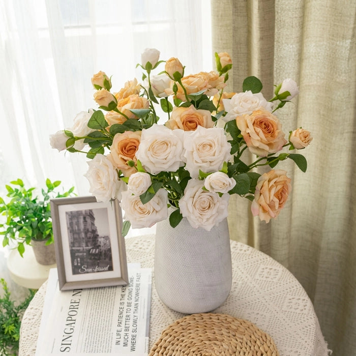 Twin Bloom Romance Roses - Awishkart.com