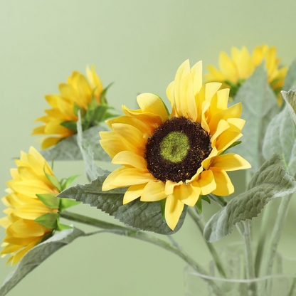 Medium Artificial Sunflower (Set of 6) - Awishkart.com