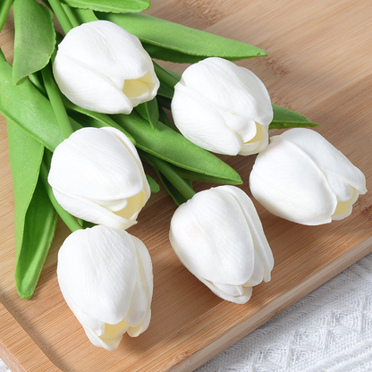 Petite Grace Mini Tulip Bouquet (10 Stems) - Awishkart.com