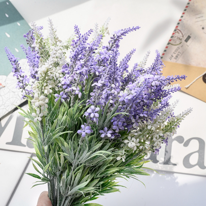 Artificial Lavender Strands (Set of 10) - Awishkart.com