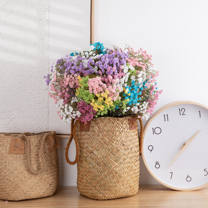 Whispering Gypsophila Blooms (20 Strands, Mix Colour) - Awishkart.com