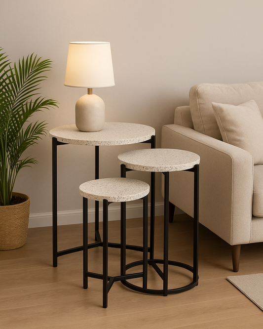 Side Table — Black Matt - Awishkart.com