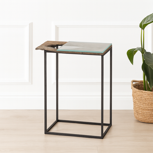 Table — Black Matt , Antique - Awishkart.com