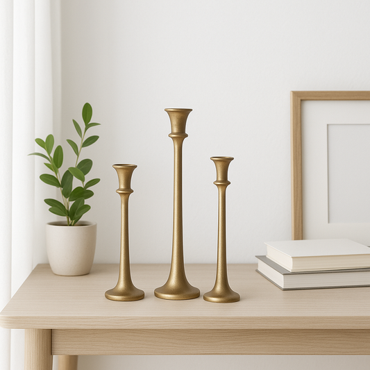 Bia Candle Stands (Set of 3) - Awishkart.com