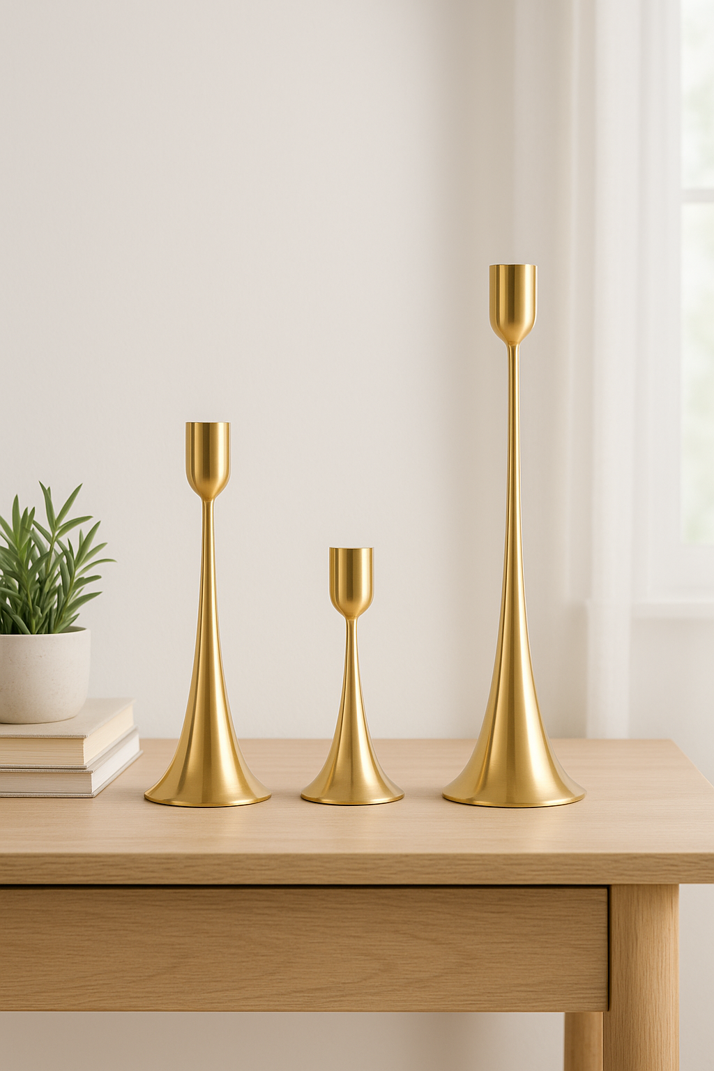 Mini Column Candle Holders (Set of 3) - Awishkart.com