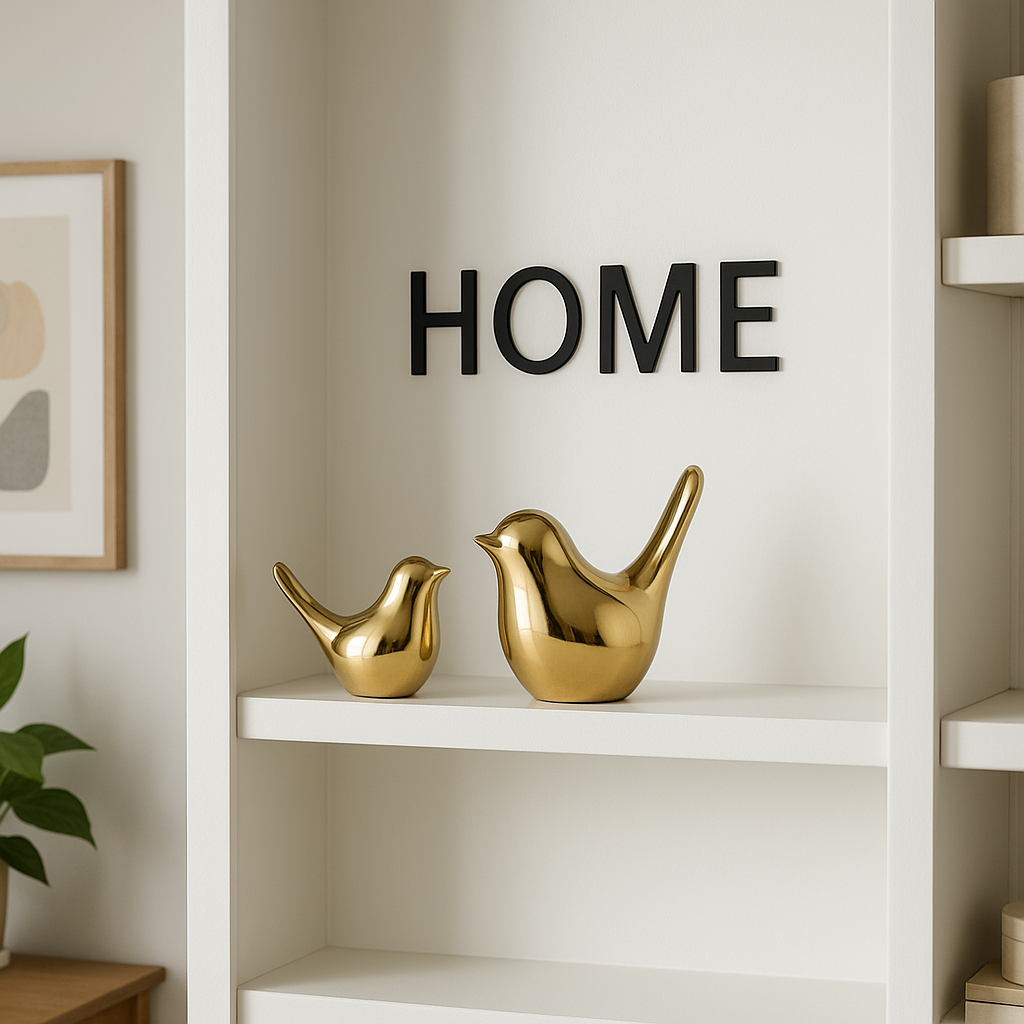 Perch Ceramic Birds (Set of 2) - Awishkart.com