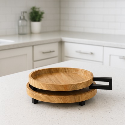 Wooden Pan Server - Awishkart.com