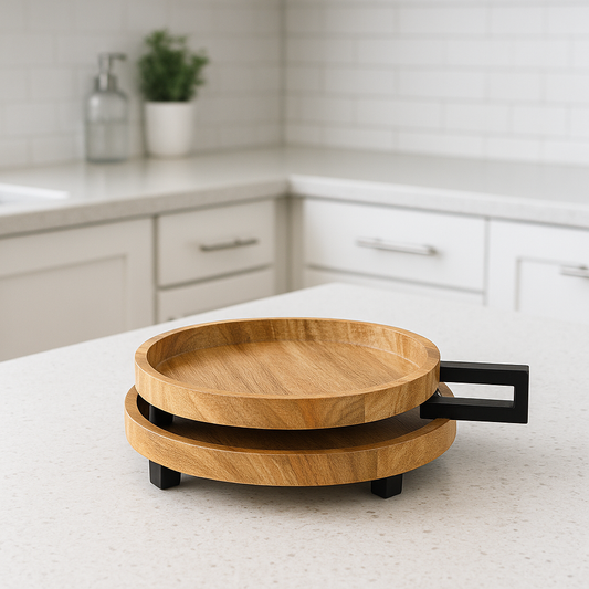 Wooden Pan Server - Awishkart.com