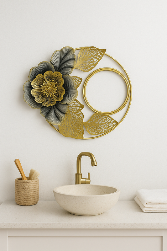 Antiqua Dual-Tone Ring Wall Art - Awishkart.com