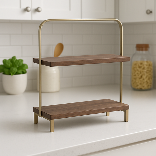 Two-Tier Cupcake Stand - Awishkart.com