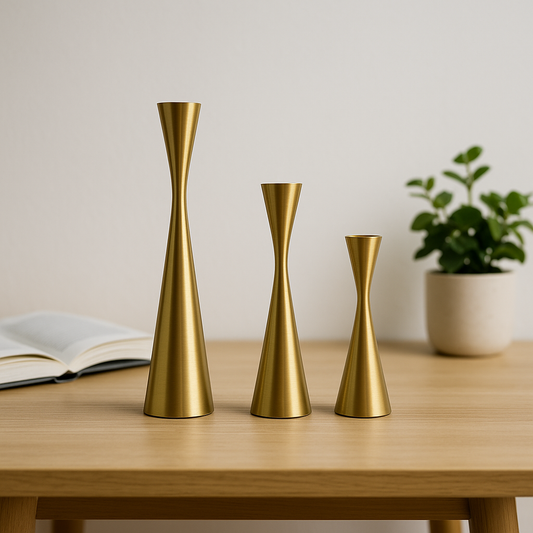 Alta Taper Candle Holders (Set of 3) - Awishkart.com